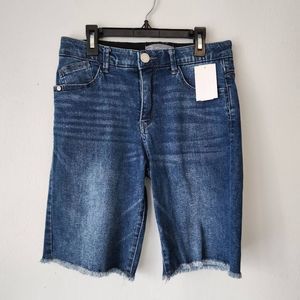 Wit & Wisdom Absolution High Waist Denim Shorts